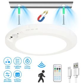 Rechargeable Motion Sensor Ceiling Light (Option: Style1)